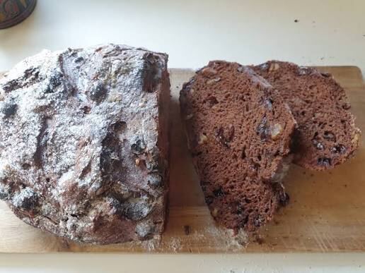 Pumpernickel sourdough card